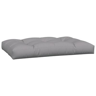 vidaXL Pallet Cushions 5 pcs Grey Fabric