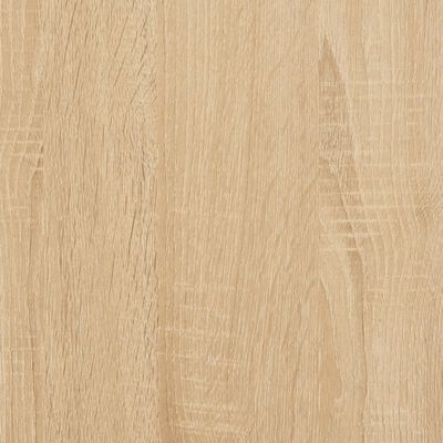 vidaXL Sideboard Sonoma Oak 104.5x35.5x67.5 cm Engineered Wood