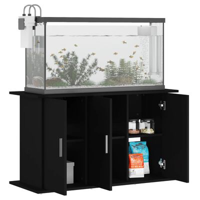 vidaXL Aquarium Stand Black 101x41x58 cm Engineered Wood