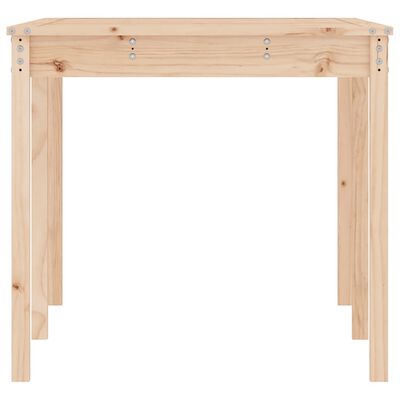 vidaXL Garden Table 159.5x82.5x76 cm Solid Wood Pine