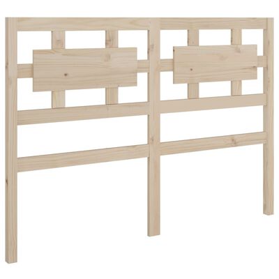 vidaXL Bed Headboard 155.5x4x100 cm Solid Wood Pine