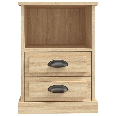 vidaXL Bedside Cabinets 2 pcs Sonoma Oak 43x36x60 cm