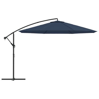 vidaXL Cantilever Garden Parasol 3.5 m Blue