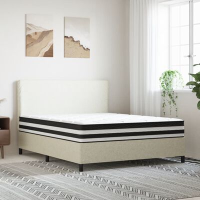 vidaXL Pocket Spring Mattress Medium 152x203 cm Queen Size