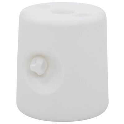 vidaXL Gazebo Weights 4 pcs PE White