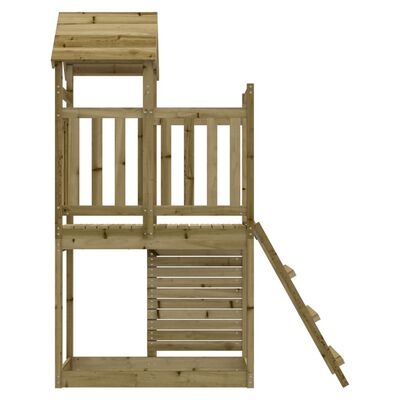 vidaXL Outdoor Playset 52.5x110.5x214 cm Impregnated Wood Pine