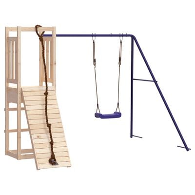 vidaXL Outdoor Playset Solid Wood Pine