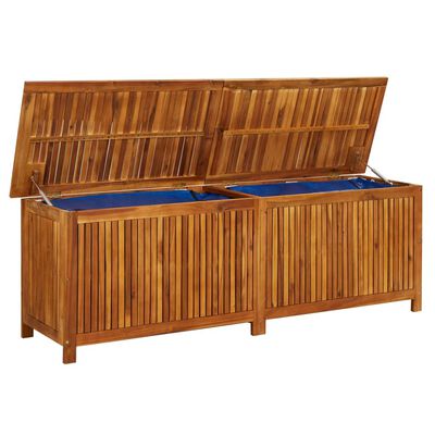 vidaXL Garden Storage Box 175x50x58 cm Solid Acacia Wood