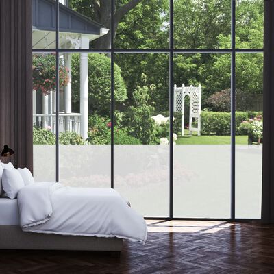 vidaXL Pure Frosted Privacy Window Films 3 pcs PVC