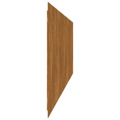 vidaXL Lawn Edgings 10 pcs 20x103 cm Flexible Corten steel