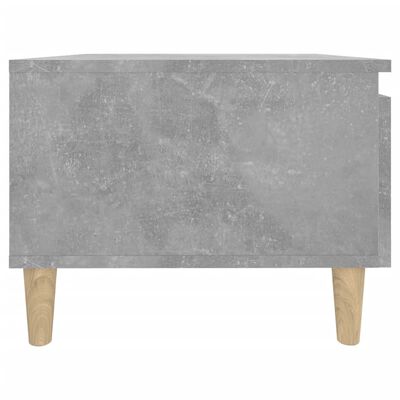 vidaXL Side Tables 2 pcs Concrete Grey 50x46x35 cm Engineered Wood