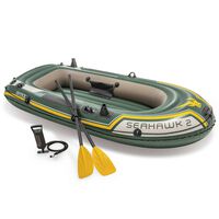 Intex Seahawk 2 Set Inflatable Boat with Oars and Pump 68347NP