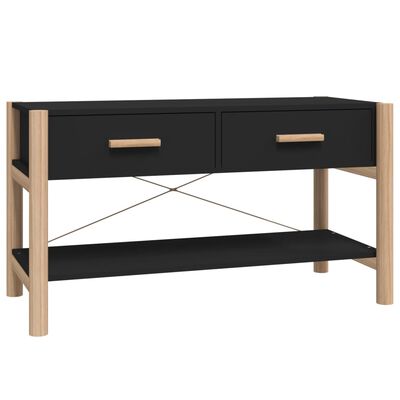 vidaXL TV Cabinet Black 82x38x45 cm Engineered Wood