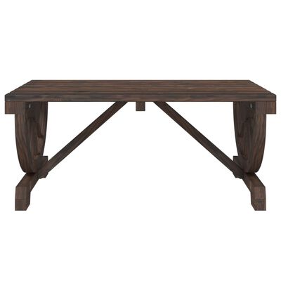 vidaXL Garden Coffee Table 90x50x40 cm Solid Wood Fir