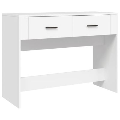 vidaXL Console Table White 100x39x75 cm Engineered Wood