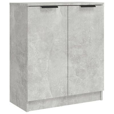 vidaXL 3 Piece Sideboards Concrete Grey Engineered Wood