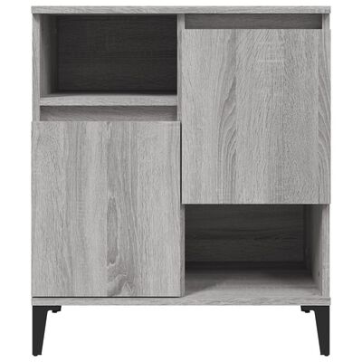 vidaXL Sideboards 3 pcs Grey Sonoma 60x35x70 cm Engineered Wood