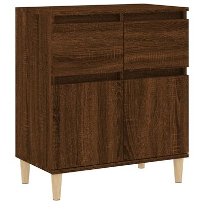 vidaXL Sideboard Brown Oak 60x35x70 cm Engineered Wood