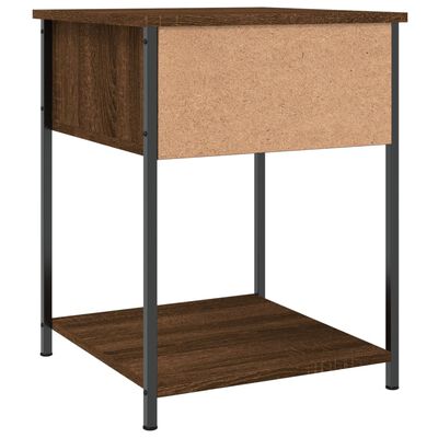 vidaXL Bedside Tables 2 pcs Brown Oak 44x45x58 cm Engineered Wood