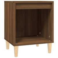 vidaXL Bedside Cabinet Brown Oak 40x35x50 cm