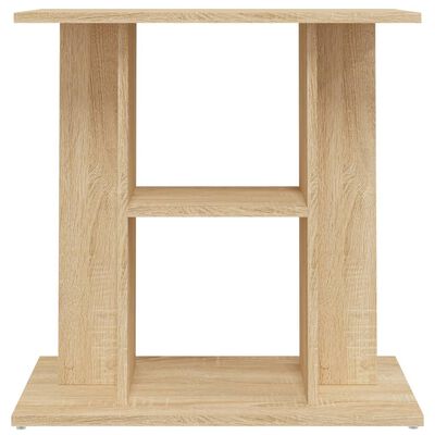 vidaXL Aquarium Stand Sonoma Oak 60x30x60 cm Engineered Wood