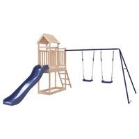 vidaXL Outdoor Playset Solid Wood Pine