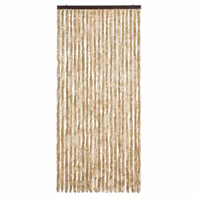 vidaXL Insect Curtain Beige 90x220 cm Chenille