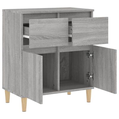 vidaXL Sideboard Grey Sonoma 60x35x70 cm Engineered Wood