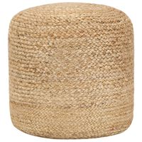 vidaXL Handmade Pouffe 40x45 cm Jute