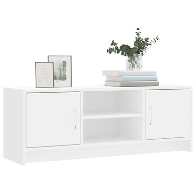 vidaXL TV Cabinet White 102x30x37.5 cm Engineered Wood