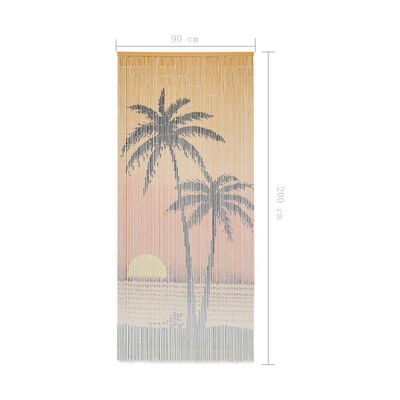 vidaXL Insect Door Curtain Bamboo 90x200 cm