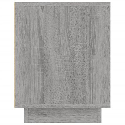 vidaXL TV Cabinet Grey Sonoma 102x35x45 cm Engineered Wood