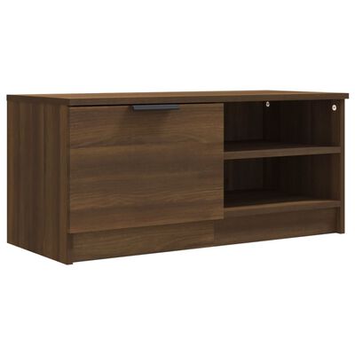 vidaXL TV Cabinets 2 pcs Brown Oak 80x35x36.5 cm Engineered Wood