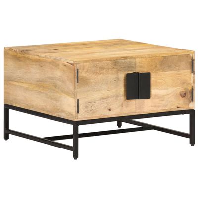 vidaXL Coffee Table 67x67x45 cm Solid Mango Wood