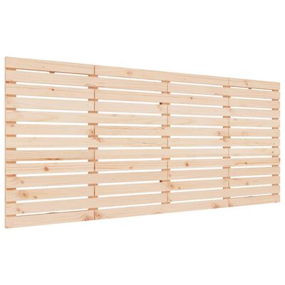 vidaXL Wall Headboard 156x3x91.5 cm Solid Wood Pine