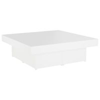 vidaXL Coffee Table White 90x90x28 cm Engineered Wood