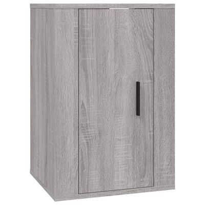 vidaXL 4 Piece TV Cabinet Set Grey Sonoma Engineered Wood