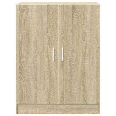 vidaXL Washing Machine Cabinet Sonoma Oak 70.5x71.5x91.5 cm