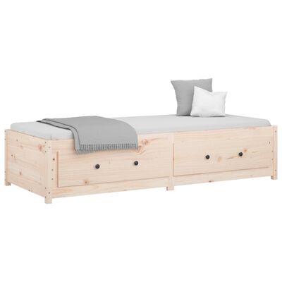 vidaXL Day Bed without Mattress 90x190 cm Single Solid Wood Pine