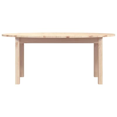 vidaXL Coffee Table 110x55x45 cm Solid Wood Pine