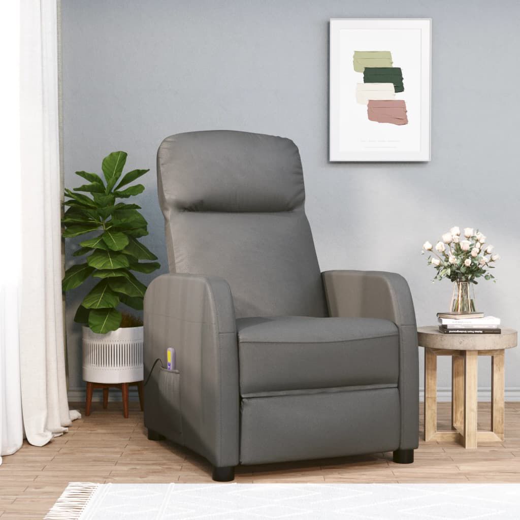 best faux leather recliner