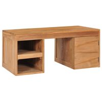 vidaXL Coffee Table 90x50x40 cm Solid Teak Wood