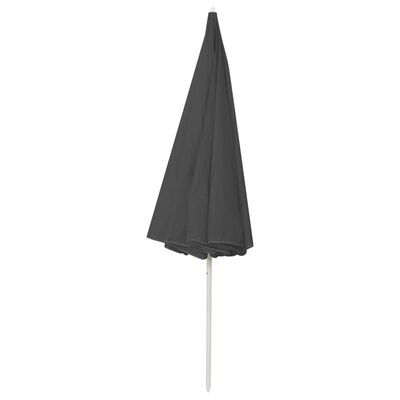 vidaXL Beach Parasol Anthracite 300 cm