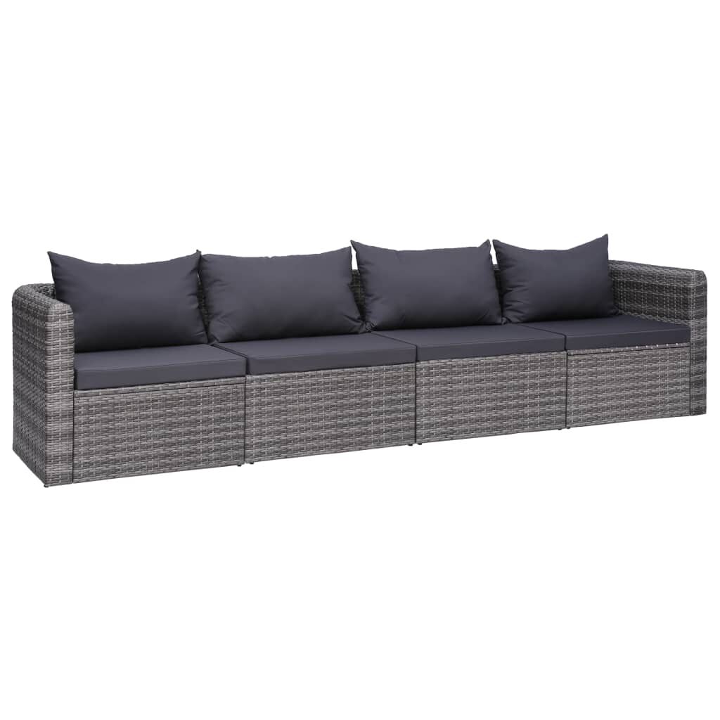 vidaxl rattan garden furniture