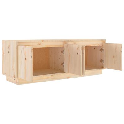 vidaXL TV Cabinet 110x34x40 cm Solid Wood Pine