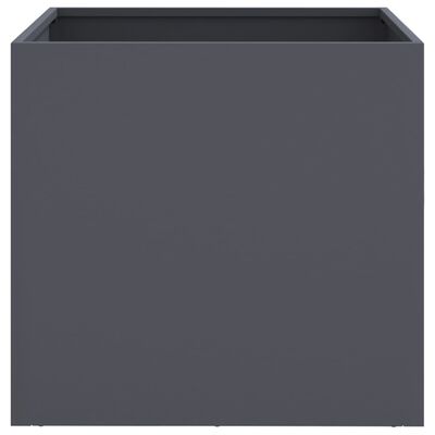 vidaXL Planter Anthracite 49x47x46 cm Steel