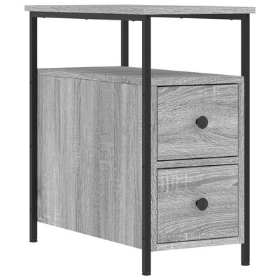 vidaXL Bedside Cabinets 2 pcs Grey Sonoma 30x60x60 cm Engineered Wood