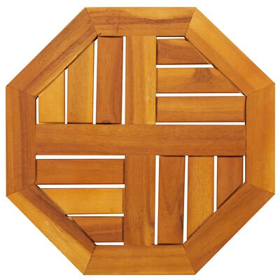 vidaXL Table Top 40x40x2 cm Octagonal Solid Wood Acacia