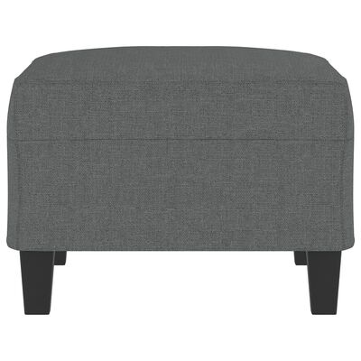 vidaXL Footstool Dark Grey 70x55x41 cm Fabric