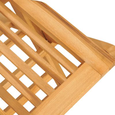 vidaXL Folding Garden Chairs 8 pcs 47x62x90 cm Solid Wood Teak